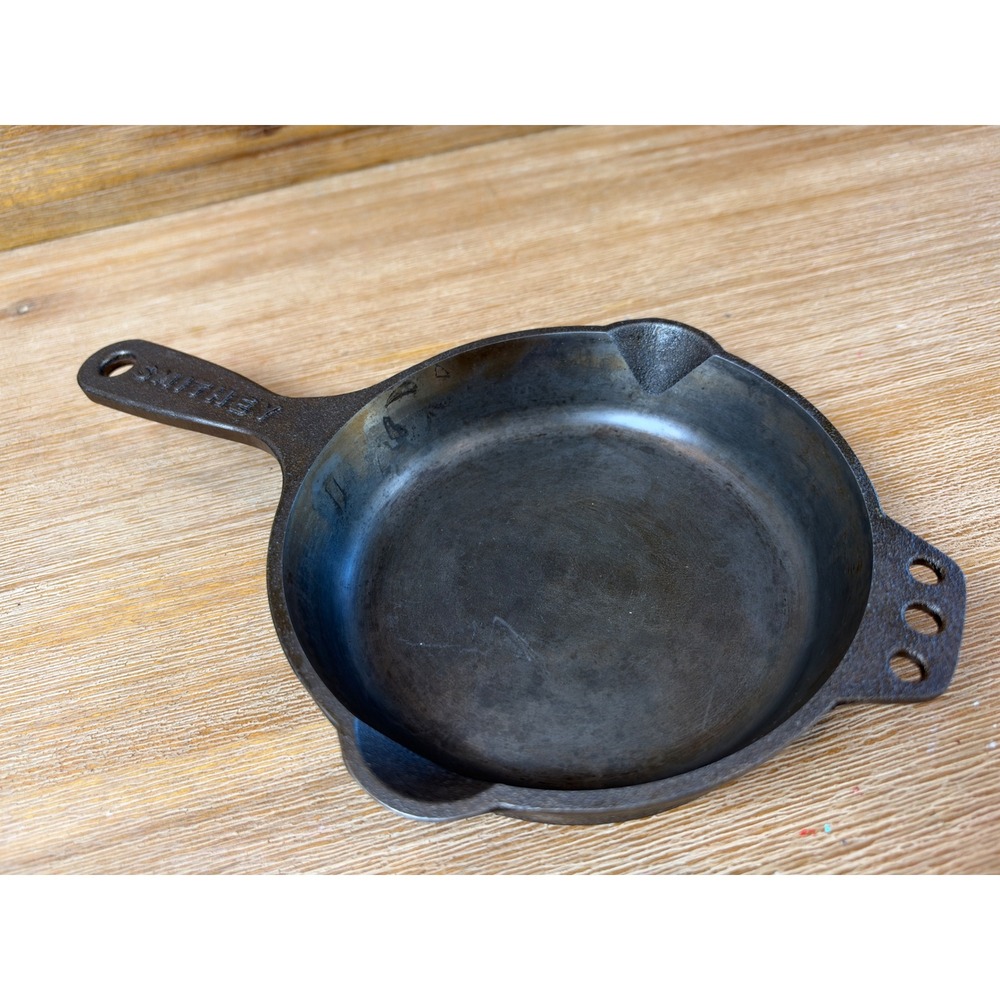 Smithey Ironware No 6 Cast Iron Skillet 6.75 Inch Small Frying Pan US Made